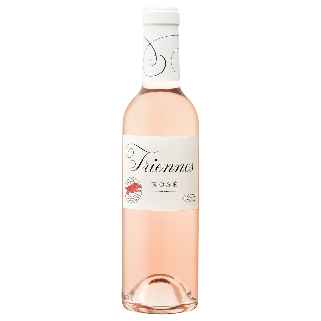 A bottle of Triennes Rosé IGP Mediterranée 2025 375ml Red Wine