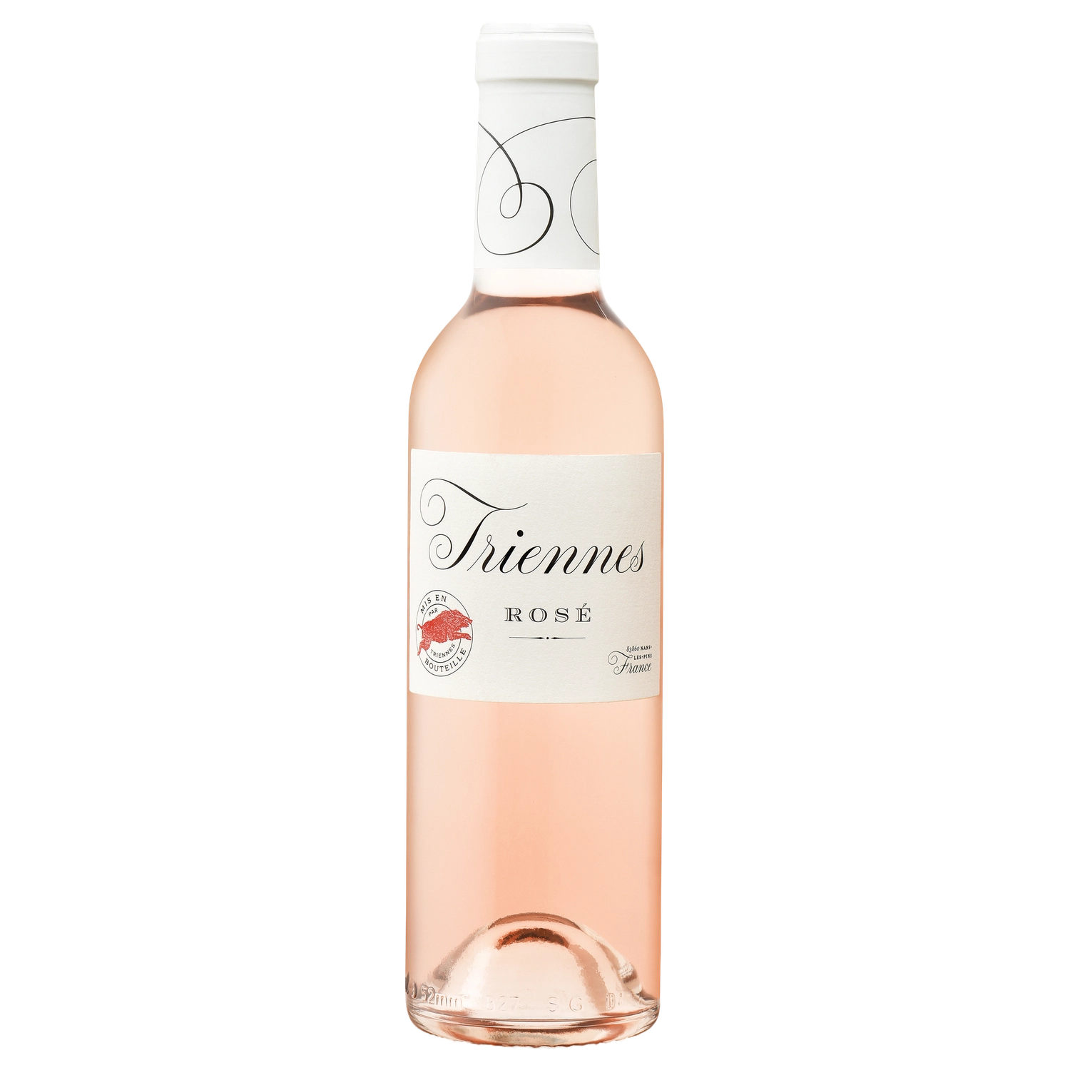 A bottle of Triennes Rosé IGP Mediterranée 2025 375ml Red Wine