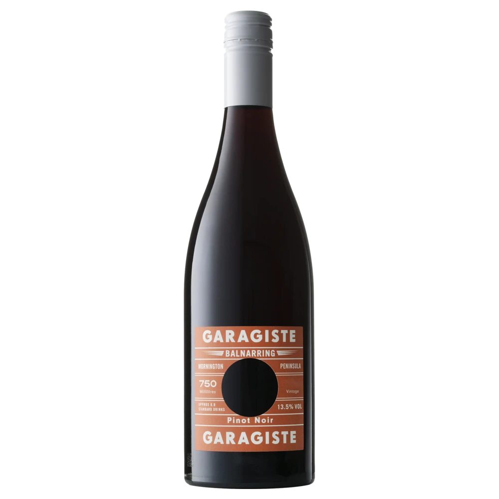 A bottle of Garagiste Balnarring Pinot Noir 2025 750ml Red Wine