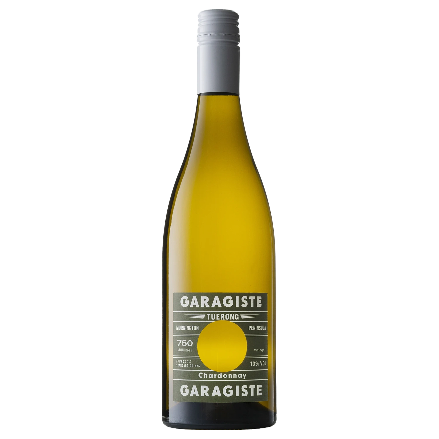 A bottle of Garagiste Tuerong Chardonnay 2025 750ml White Wine
