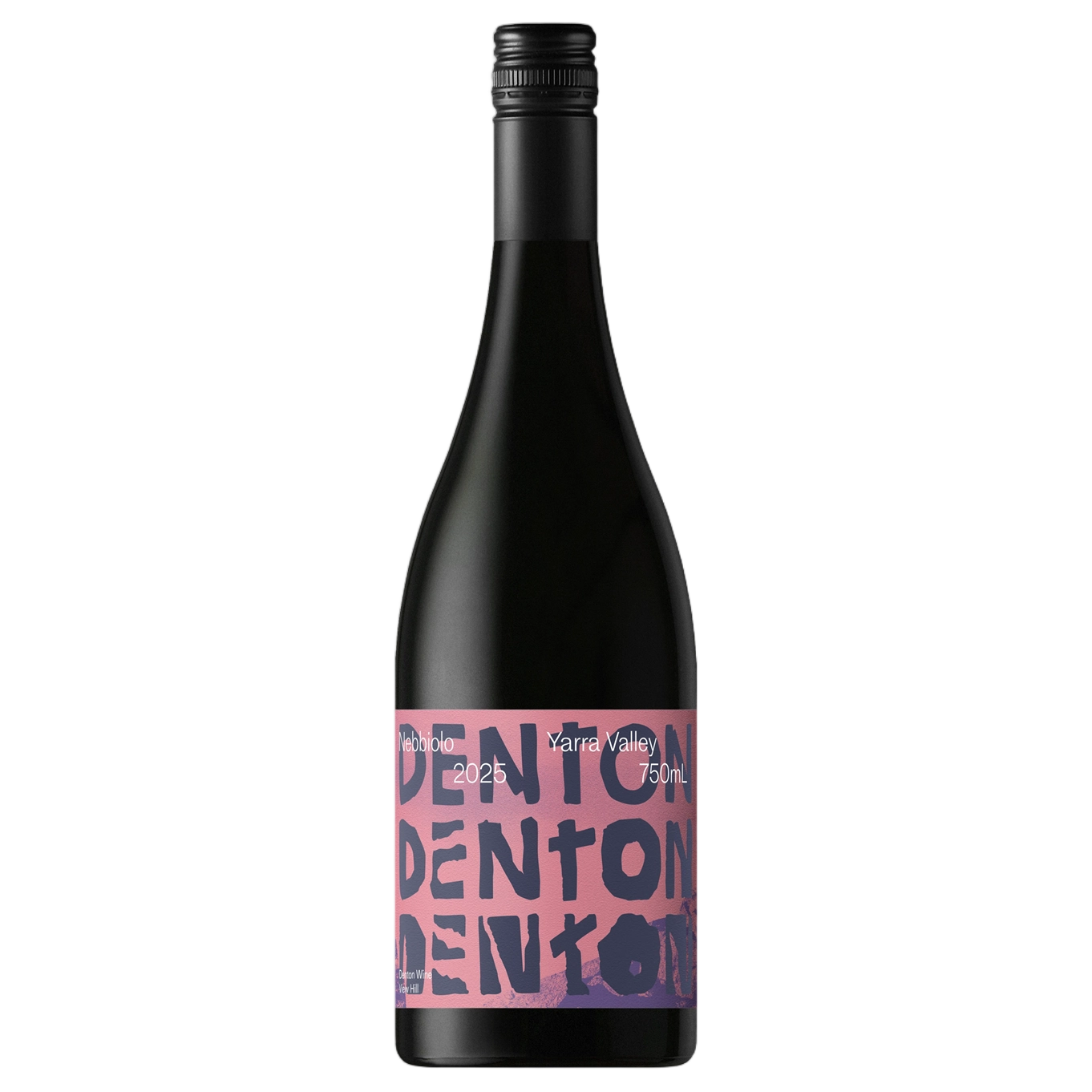 A bottle of Denton View Hill Pinot Noir 2025 750ml Red Wine