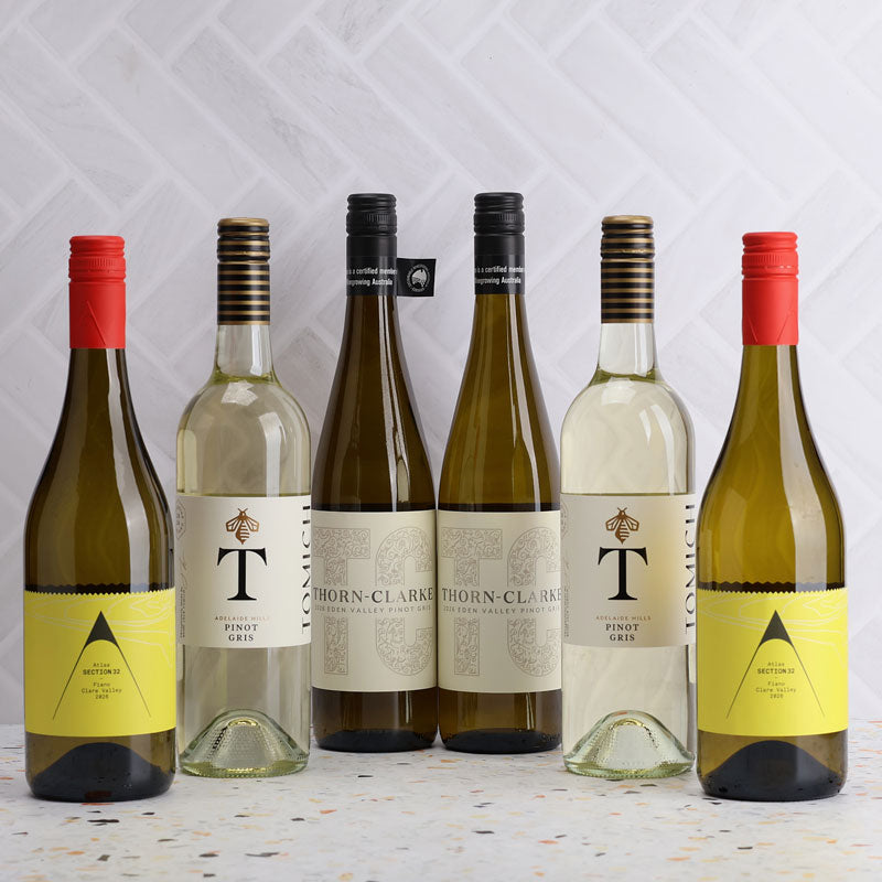 A collection of Best in Collective Finalist Spring White 2026 6 pack from The Wine Collective