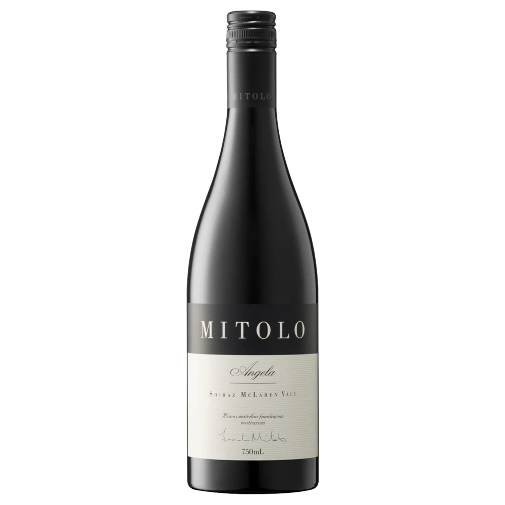 A bottle of Mitolo Angela Shiraz McLaren Vale 2023 750ml Red Wine