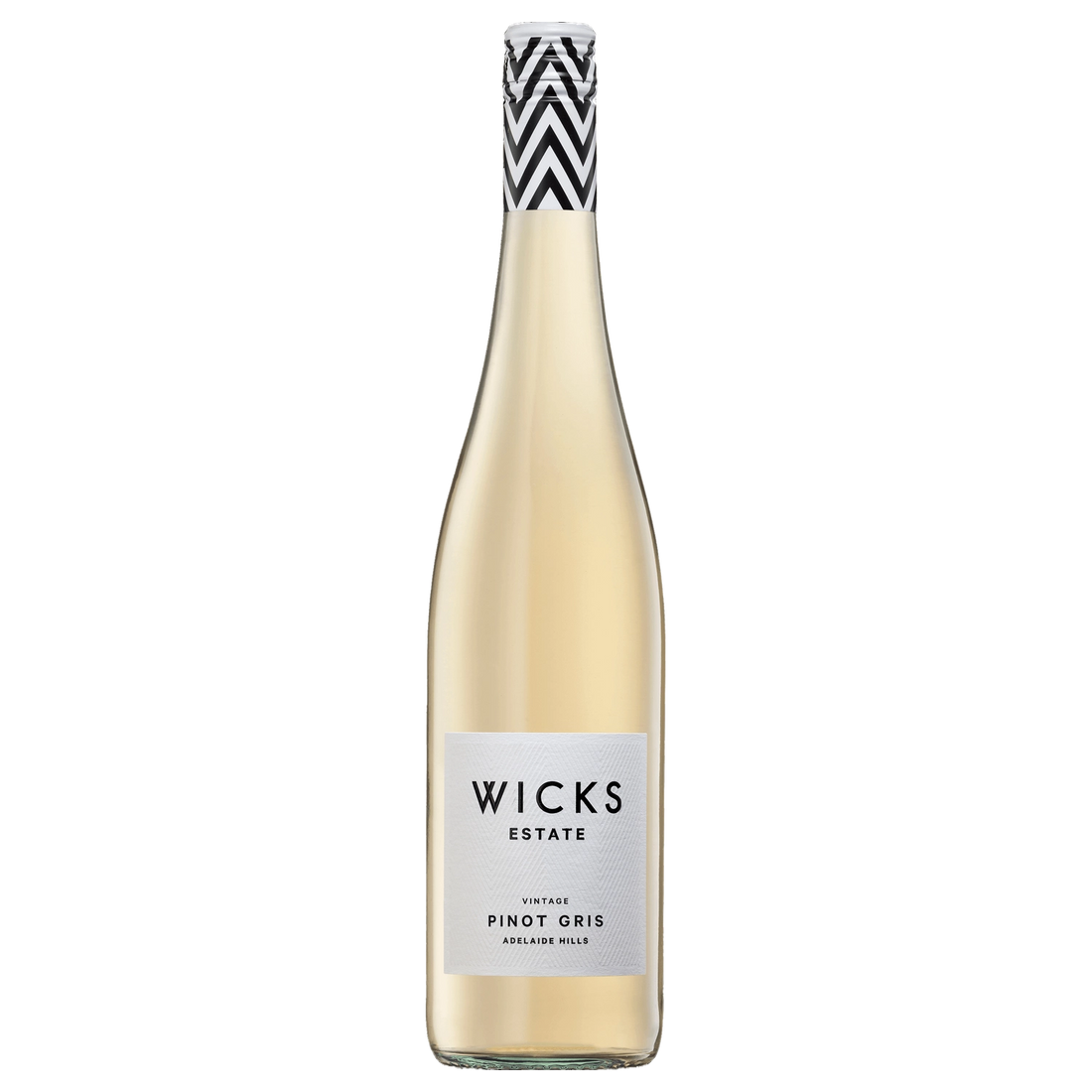 A bottle of Wicks Estate Adelaide Hills Pinot Gris 187ml White Wine