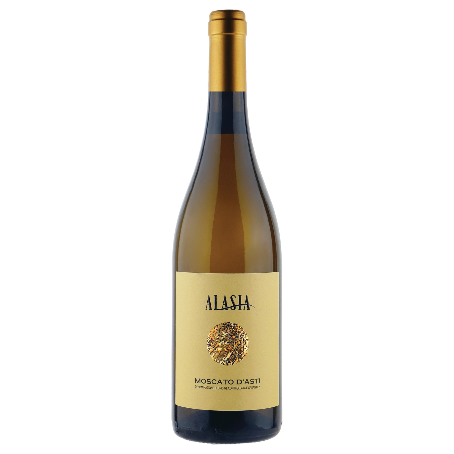A bottle of Alasia Moscato d'Asti DOCG 2025 750ml White Wine