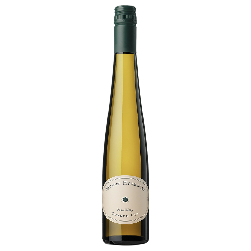 A bottle of Mount Horrocks Cordon Cut Riesling 2026 375ml White Wine