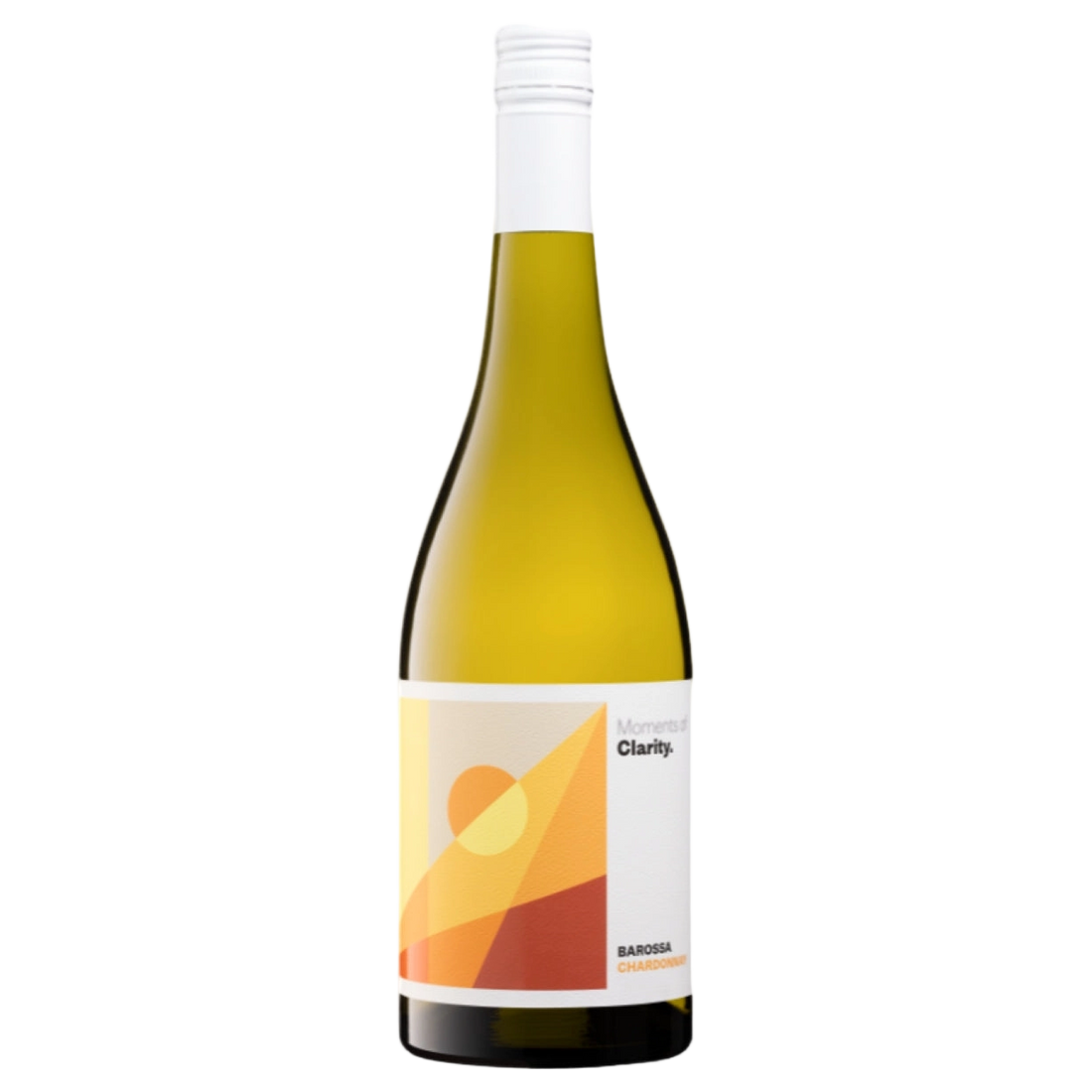 A bottle of Moments of Clarity Chardonnay 2025 750ml White Wine