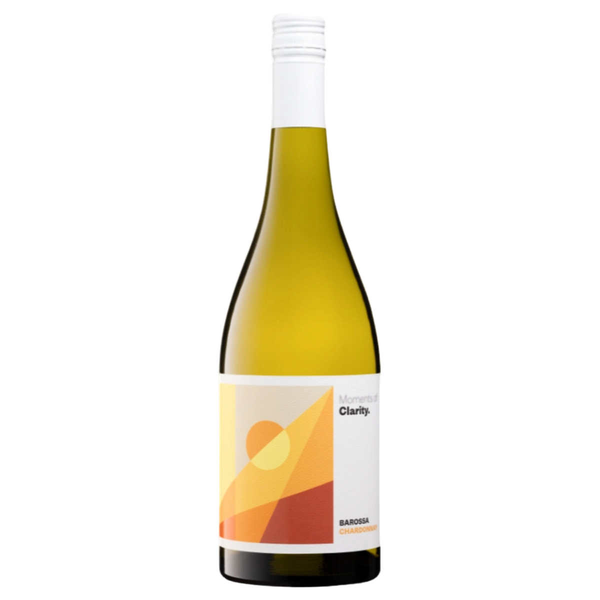 A bottle of Moments of Clarity Chardonnay 2025 750ml White Wine
