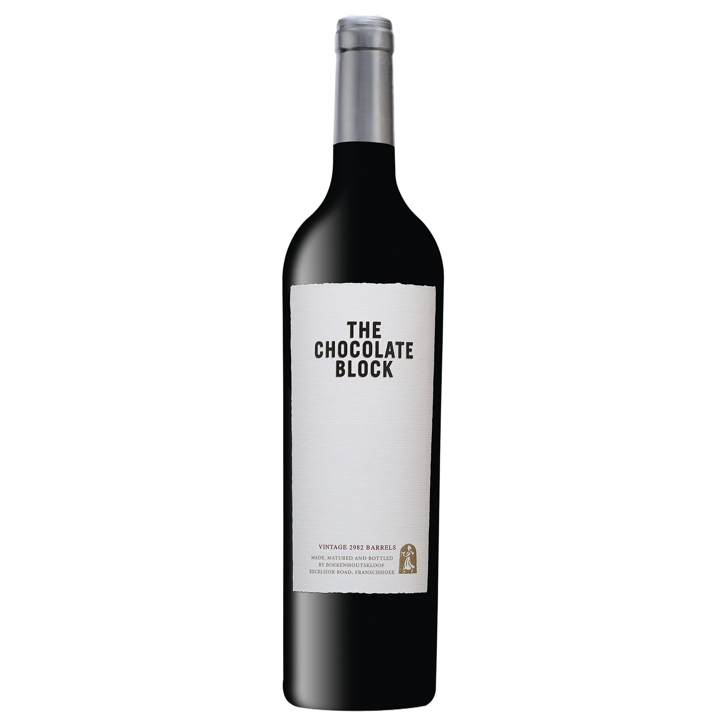 A bottle of Boekenhoutskloof The Chocolate Block 2024 750ml Red Wine