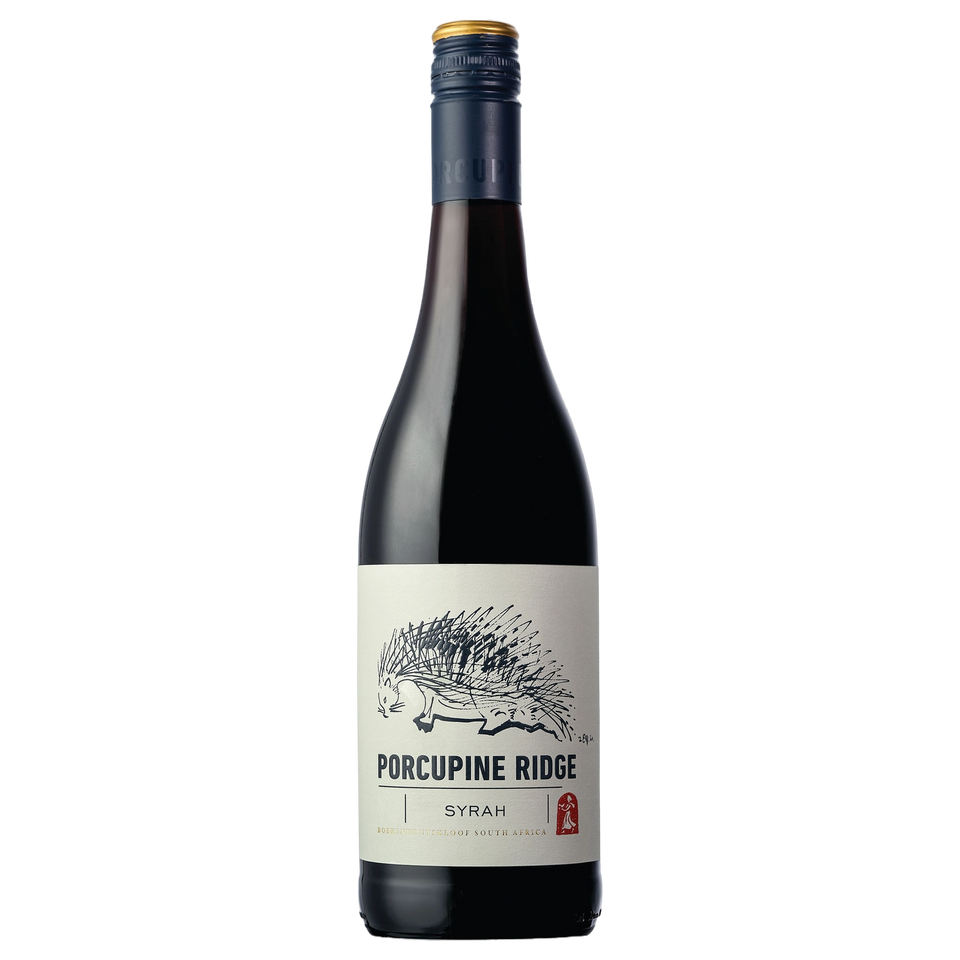 A bottle of Boekenhoutskloof Porcupine Ridge Syrah 2024 750ml Red Wine