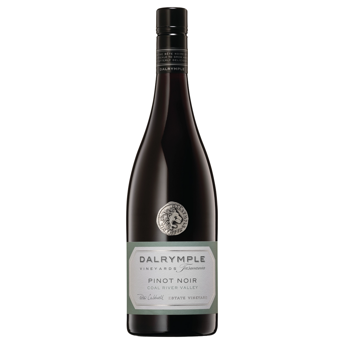A bottle of Dalrymple Vineyards Single Site Coal River Valley Pinot Noir 2024 750ml Red Wine