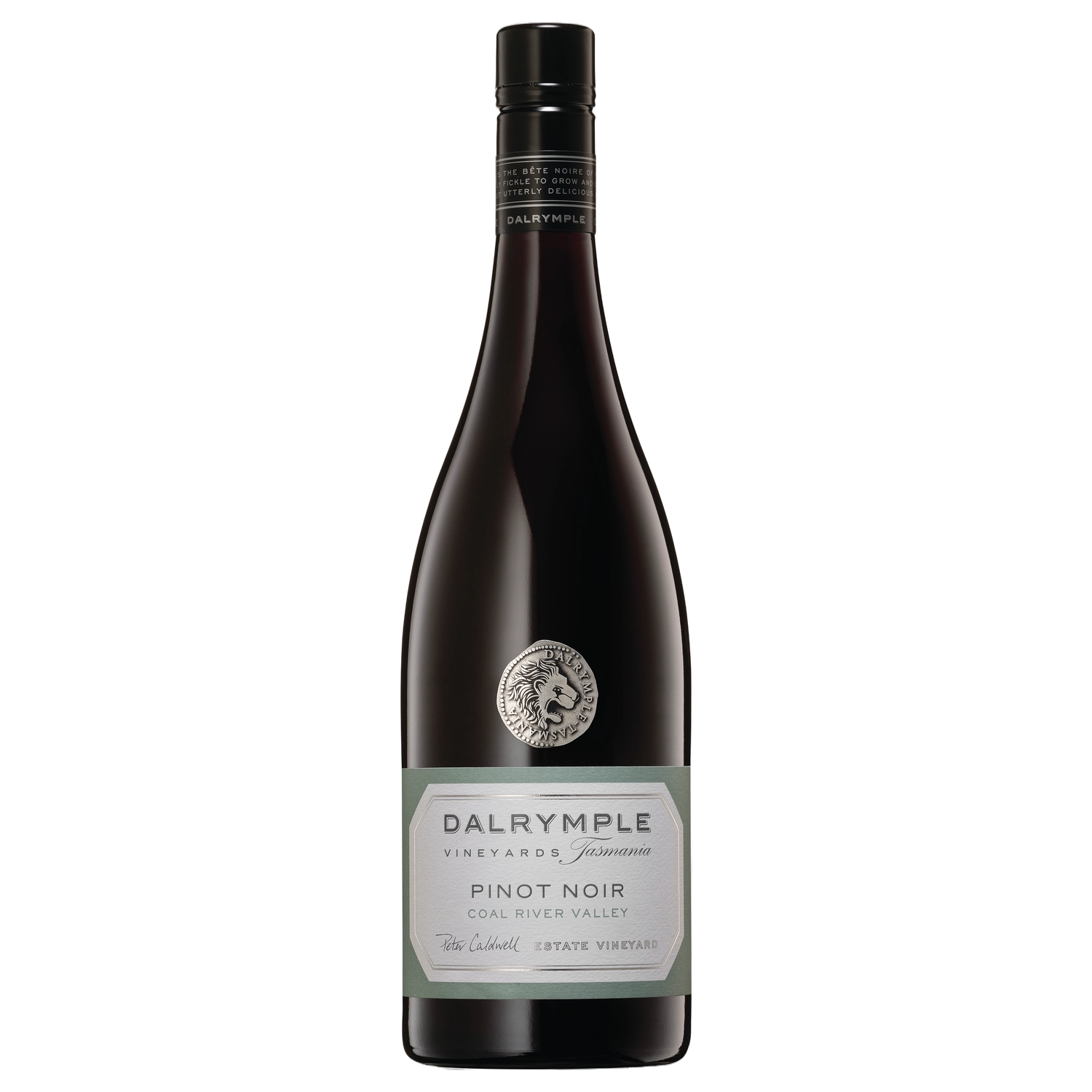 A bottle of Dalrymple Vineyards Single Site Coal River Valley Pinot Noir 2024 750ml Red Wine