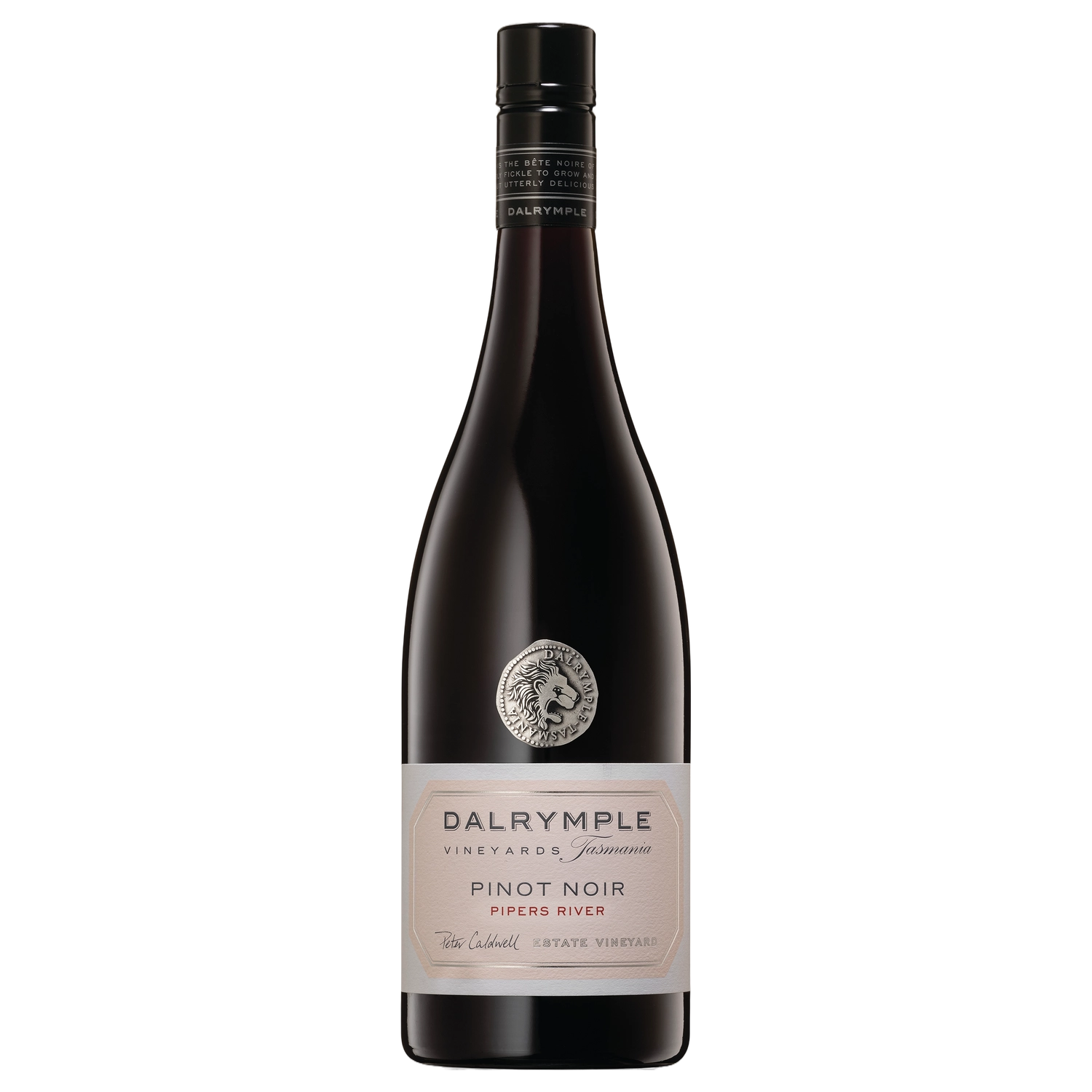 A bottle of Dalrymple Single Site Estate Pipers River Pinot Noir 2024 750ml Red Wine