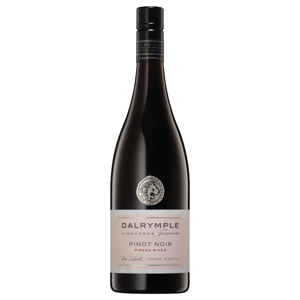 A bottle of Dalrymple Single Site Estate Pipers River Pinot Noir 2024 750ml Red Wine