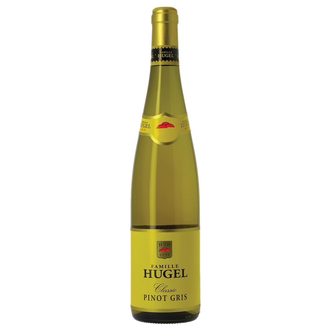 A bottle of Famille Hugel Pinot Gris Classic 2024 750ml White Wine
