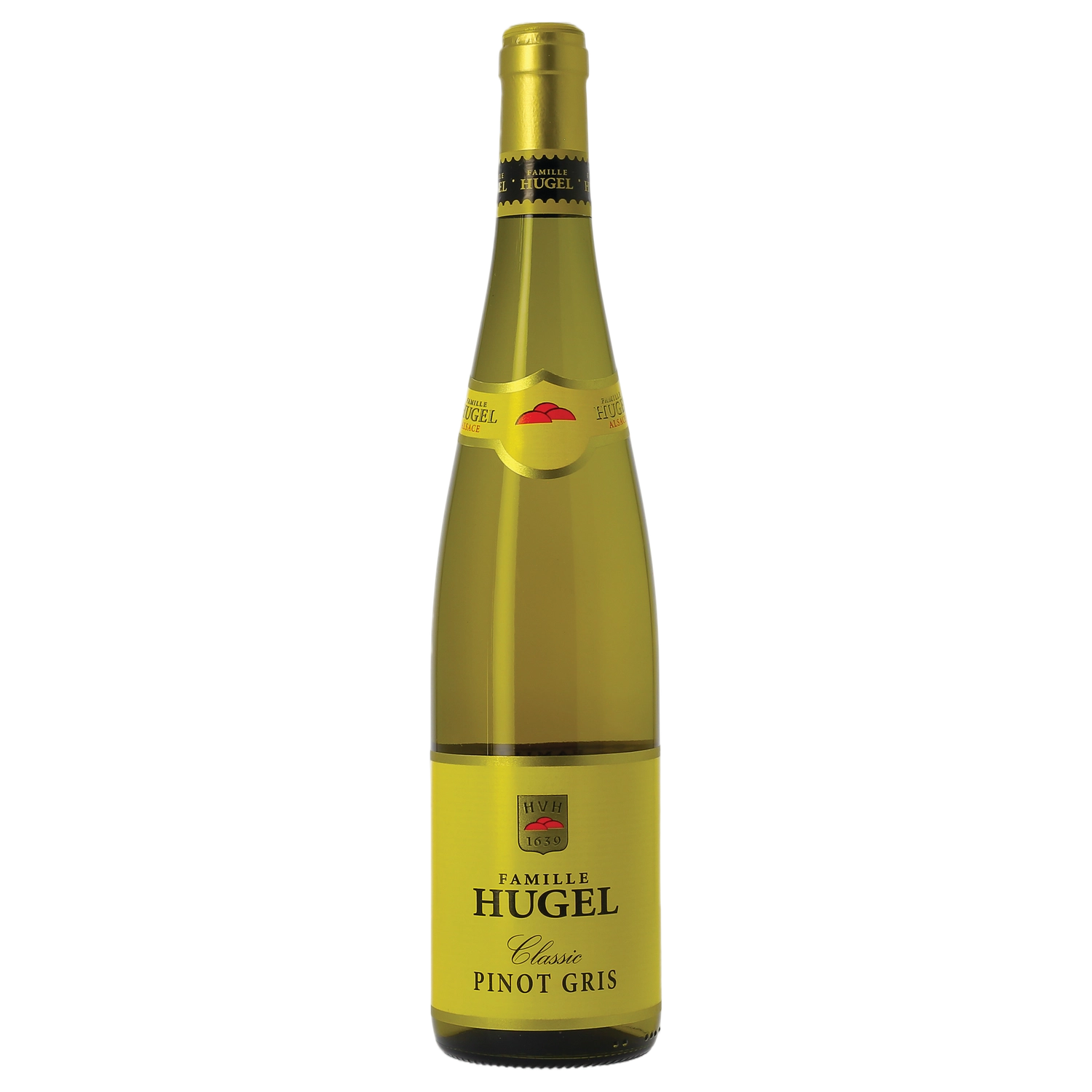 A bottle of Famille Hugel Pinot Gris Classic 2024 750ml White Wine