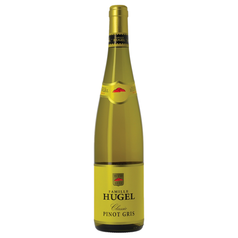 A bottle of Famille Hugel Pinot Gris Classic 2024 750ml White Wine