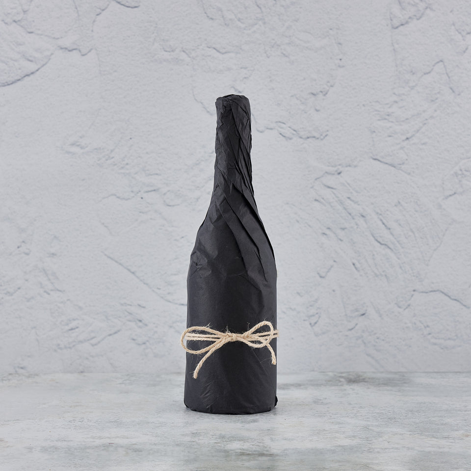 ITM638582 Mystery Single Bottle Burgundy Sloping Shape Transparent