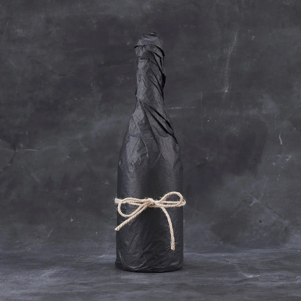 ITM638585 Mystery Single Bottle Burgundy Sloping Shape Transparent