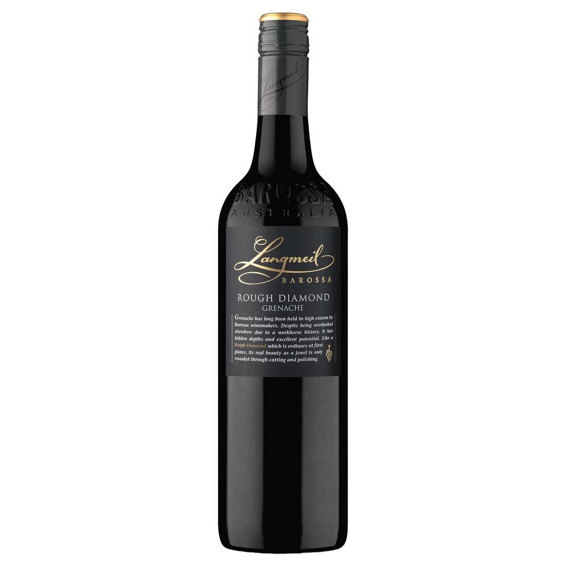 A bottle of Langmeil Rough Diamond Grenache 2025 750ml Red Wine