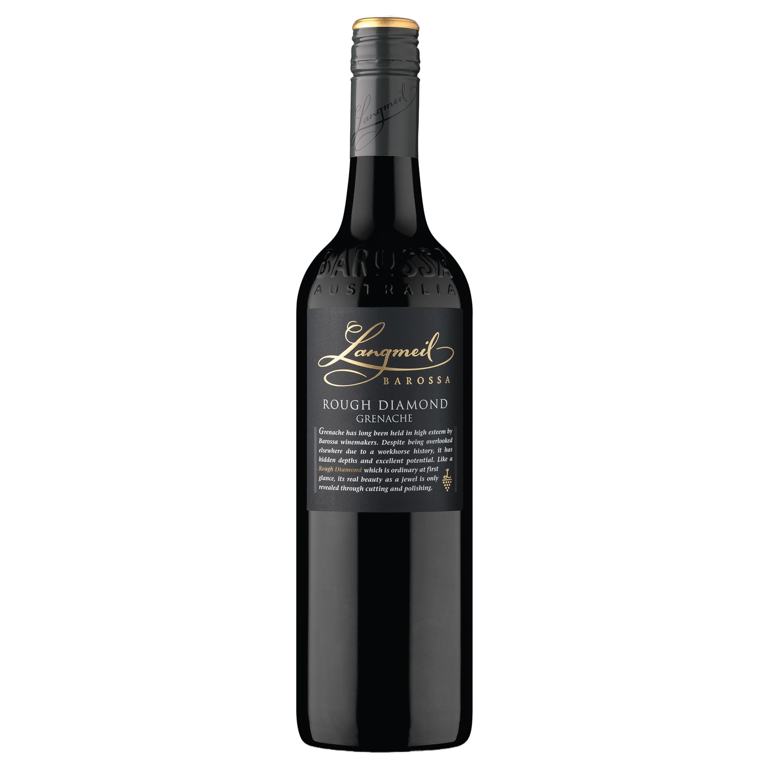 A bottle of Langmeil Rough Diamond Grenache 2025 750ml Red Wine