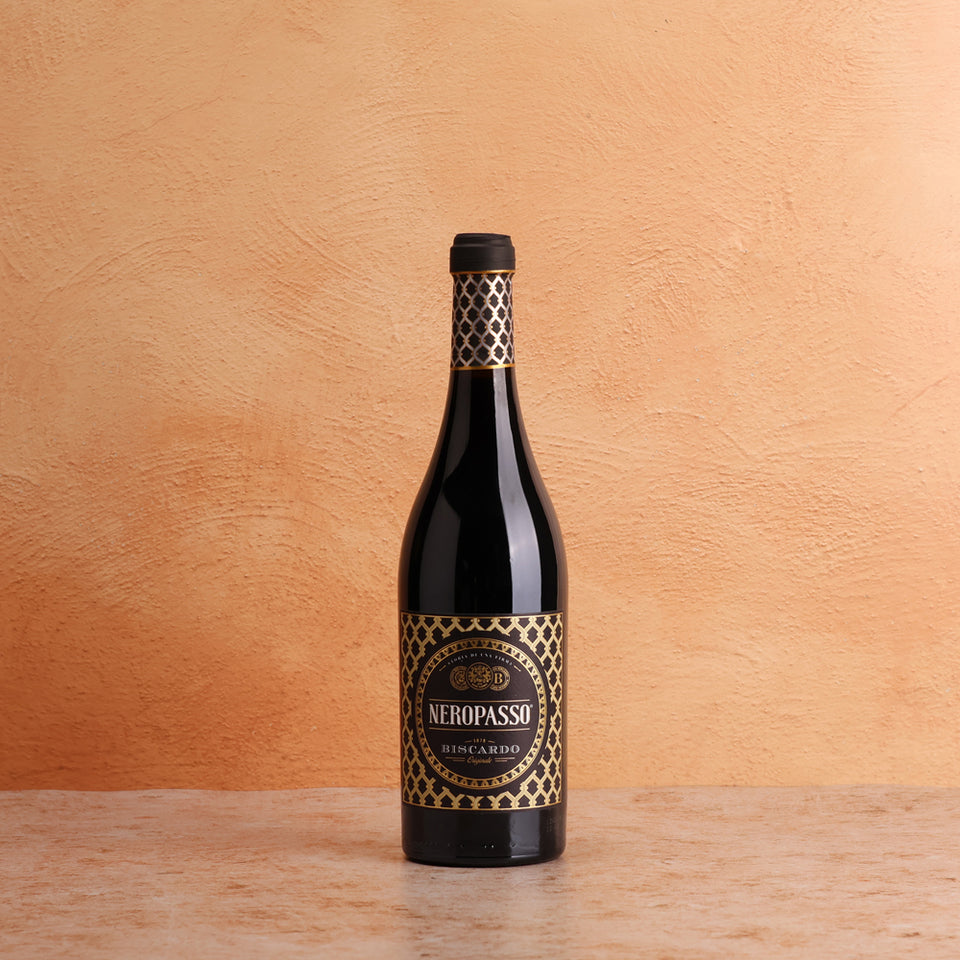 A bottle of Biscardo Neropasso Veneto 2023 750ml Red Wine