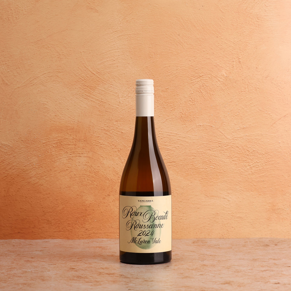 A bottle of Yangarra Roux Beaute Roussanne 2024 750ml White Wine