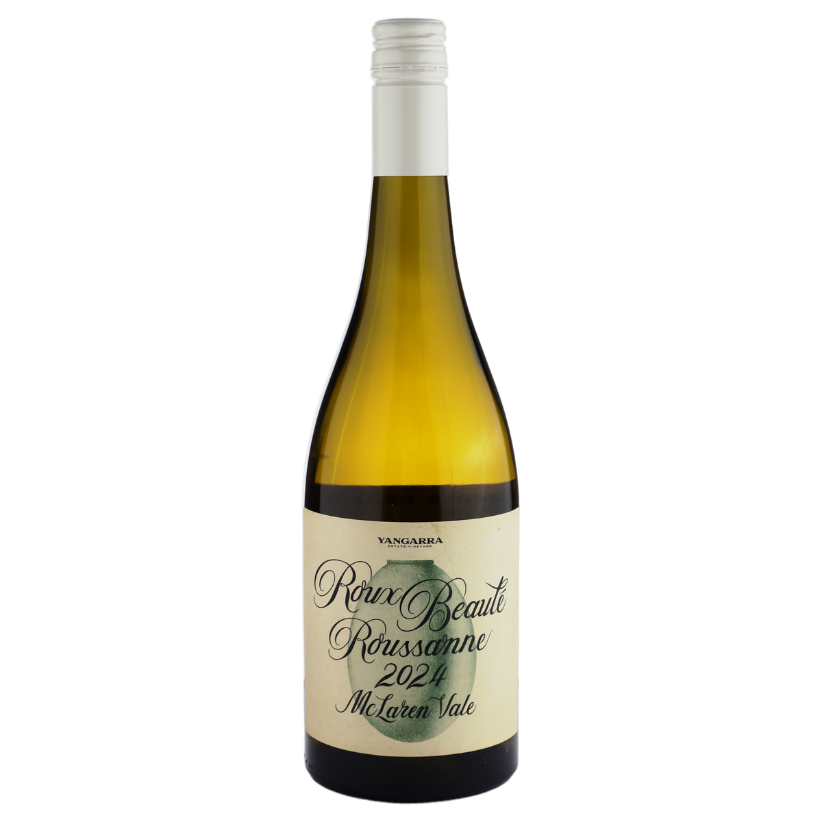 A bottle of Yangarra Roux Beaute Roussanne 2024 750ml White Wine