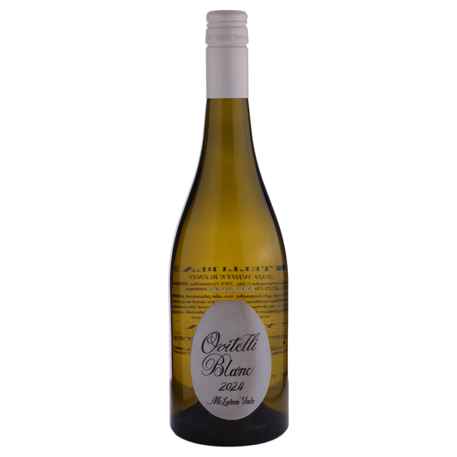A bottle of Yangarra Ovitelli Blanc 2024 750ml White Wine