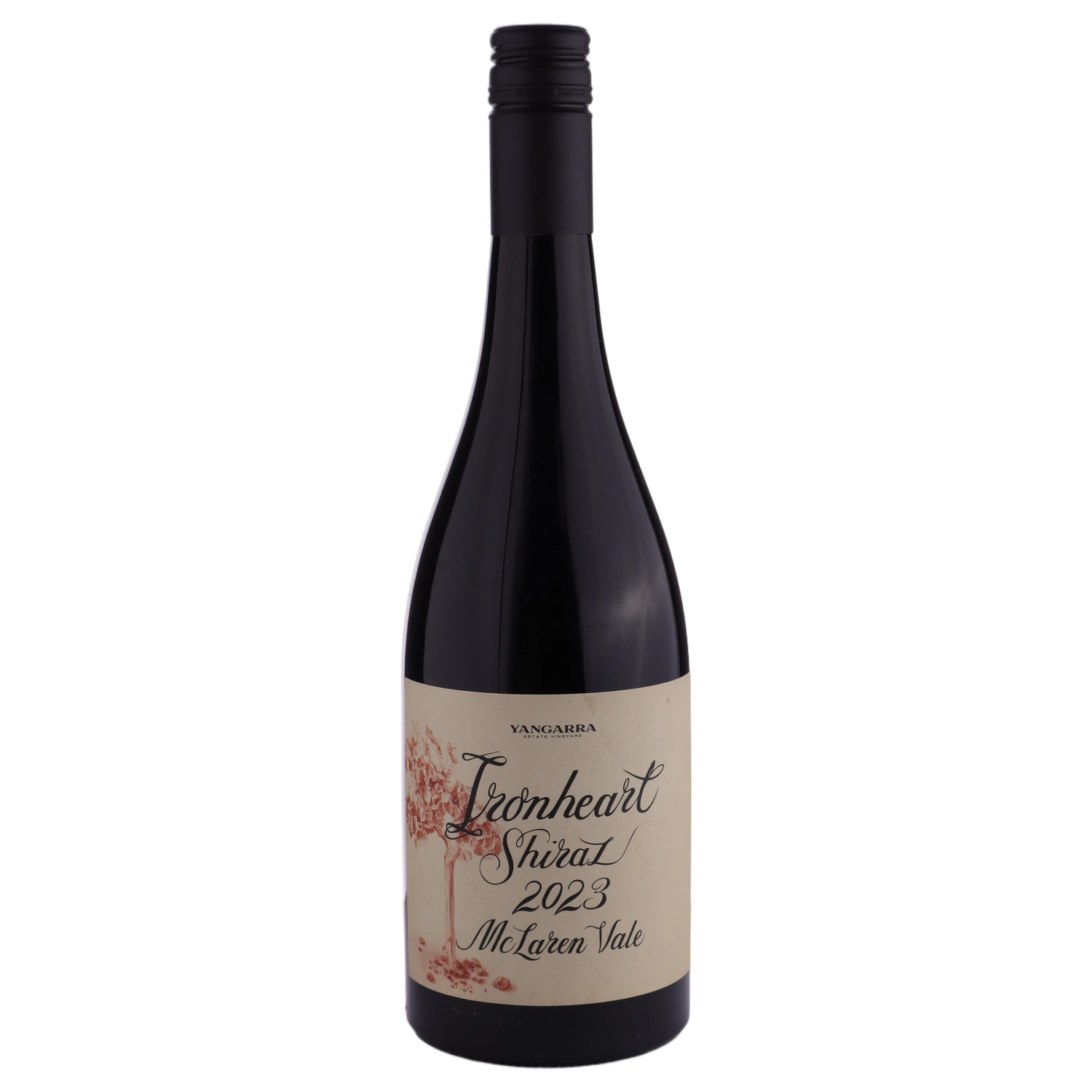 A bottle of Yangarra Ironheart Shiraz 2023 750ml Red Wine
