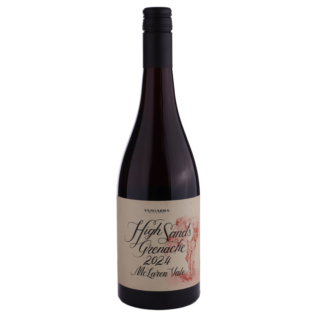 A bottle of Yangarra High Sands Grenache 2024 750ml Red Wine