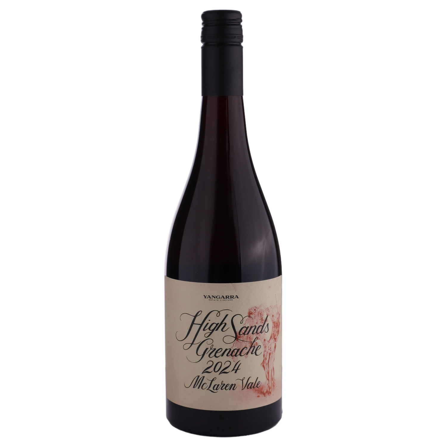 A bottle of Yangarra High Sands Grenache 2024 750ml Red Wine