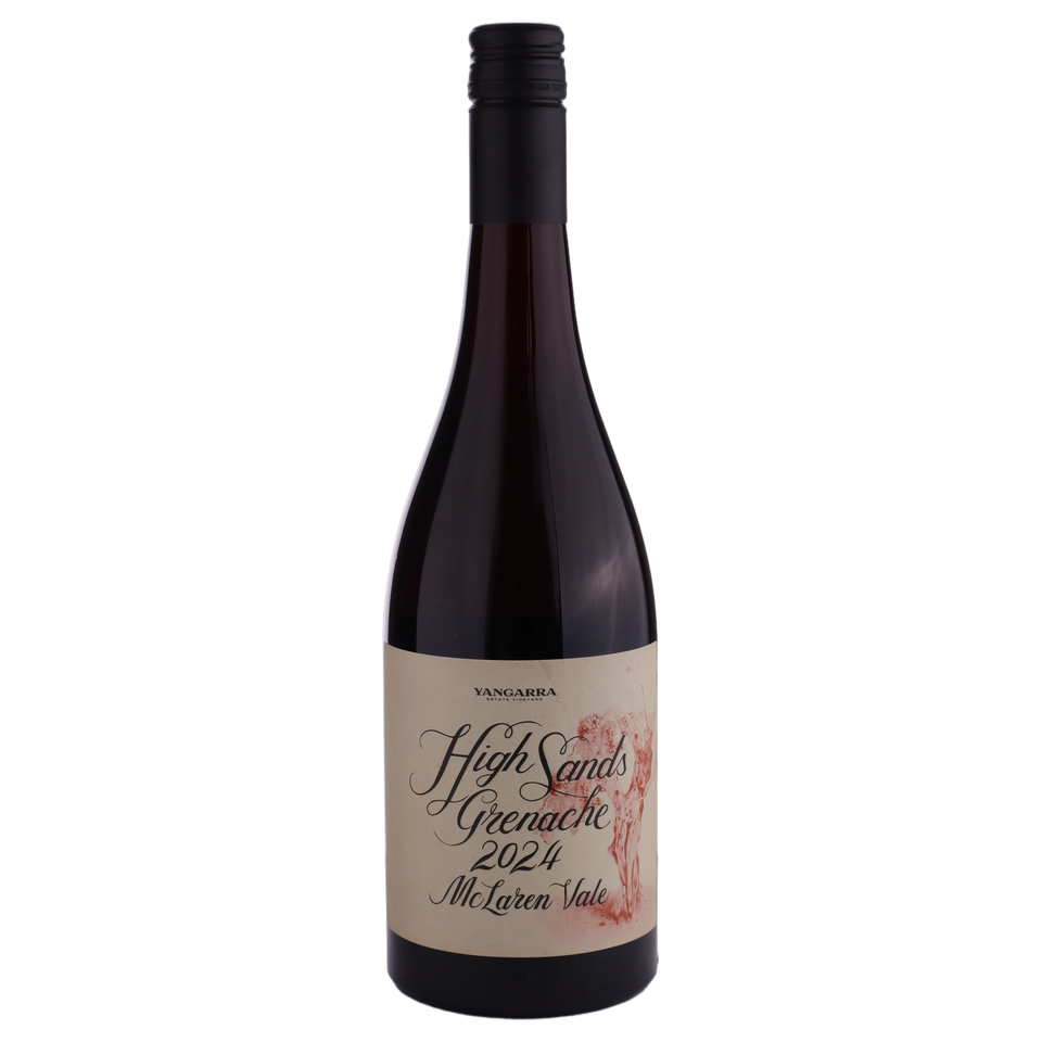 A bottle of Yangarra High Sands Grenache 2024 750ml Red Wine