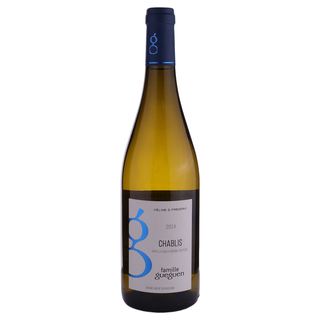 A bottle of Domaine Gueguen Chablis 2024 750ml White Wine