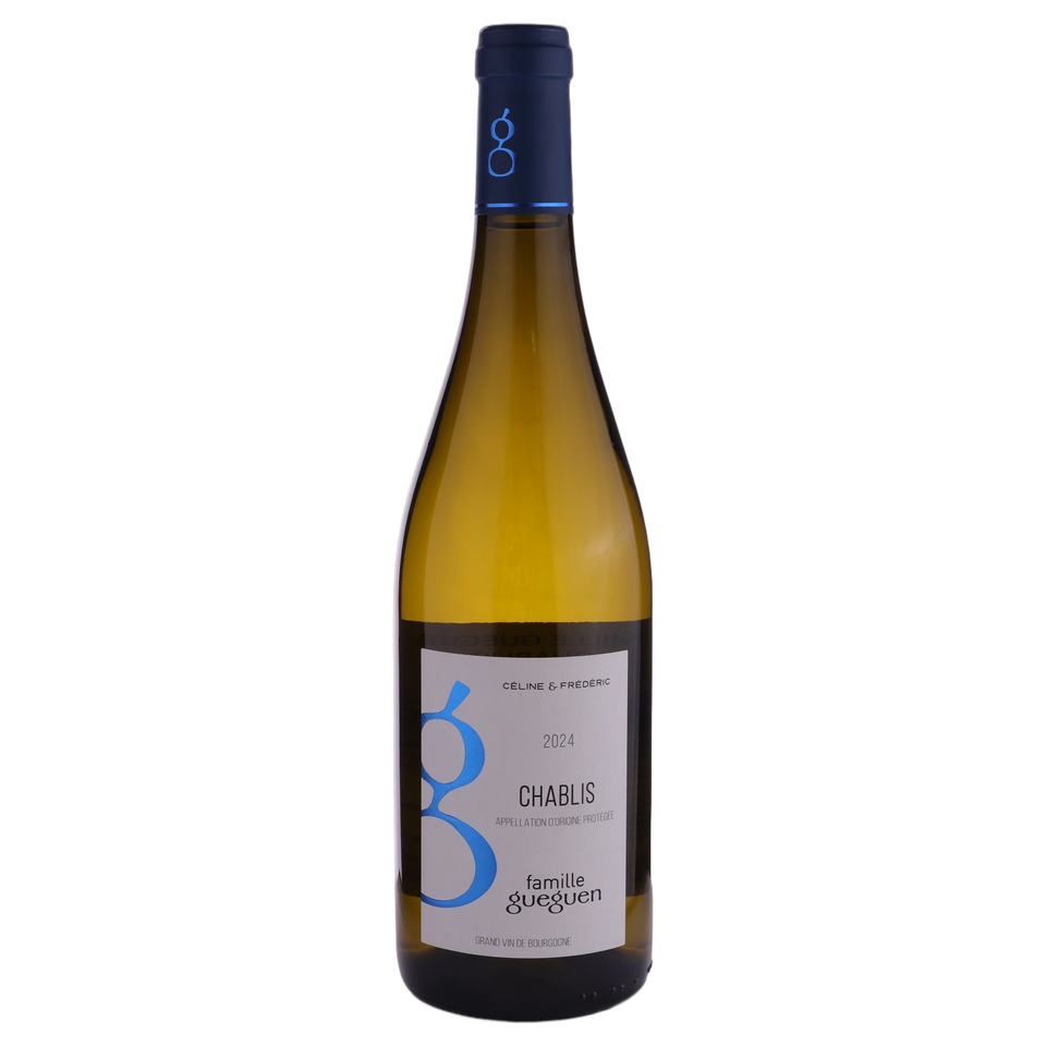 A bottle of Domaine Gueguen Chablis 2024 750ml White Wine