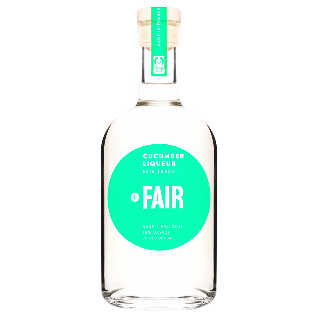 A bottle of FAIR Cucumber Liqueur NV 700ml