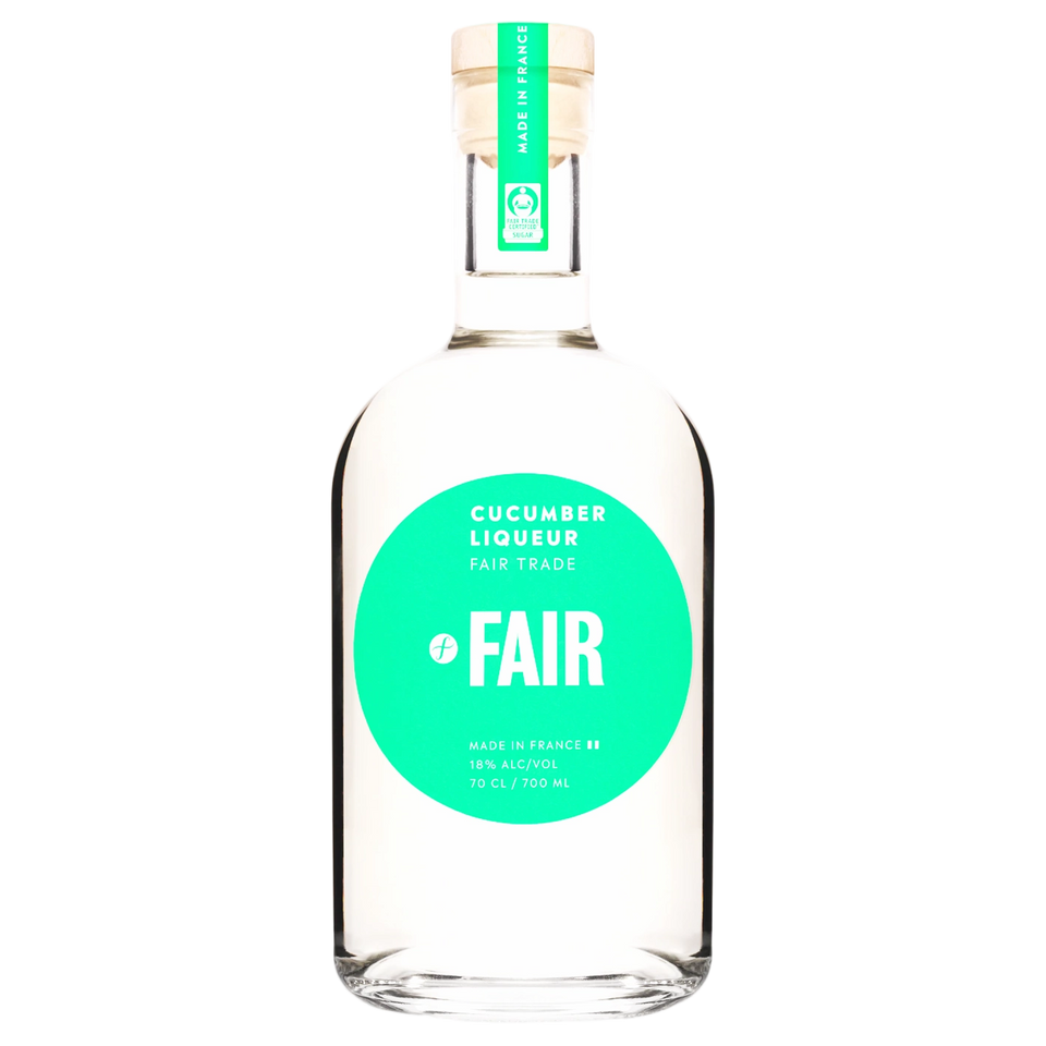 A bottle of FAIR Cucumber Liqueur NV 700ml
