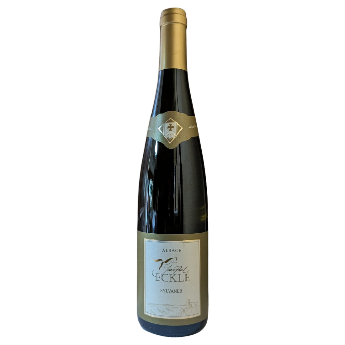 A bottle of Domaine Eckle Sylvaner Alsace AOC White 2024 750ml White Wine