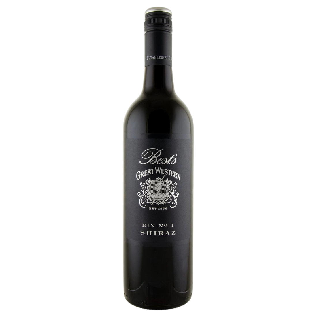 A bottle of Bests Great Western Bin 1 Shiraz 2022 750ml Red Wine