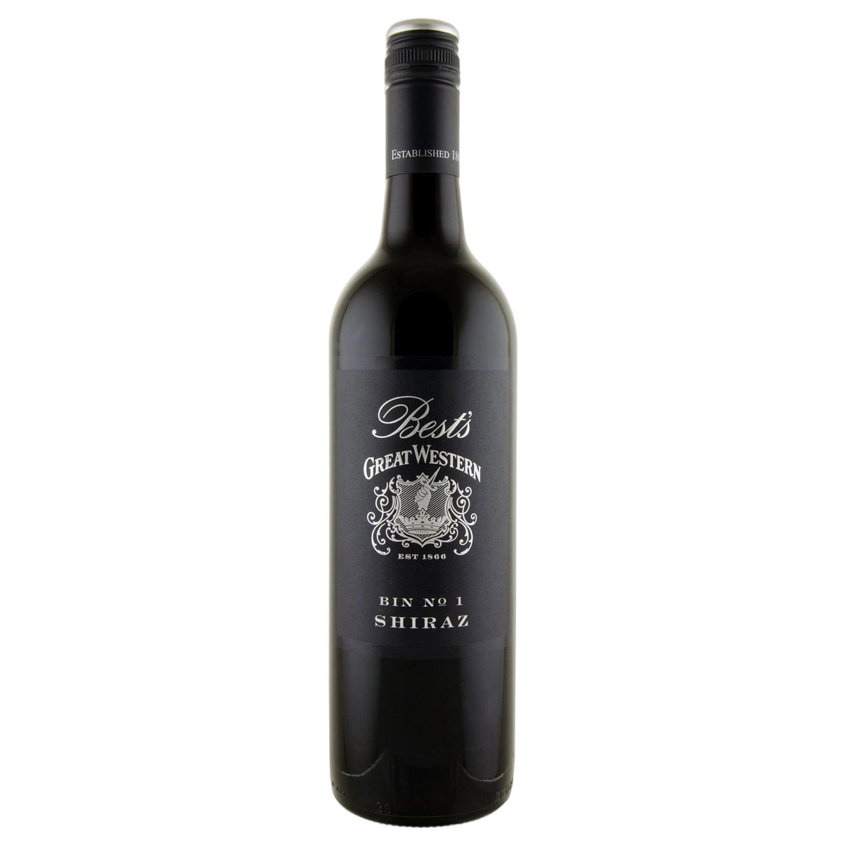 A bottle of Bests Great Western Bin 1 Shiraz 2022 750ml Red Wine