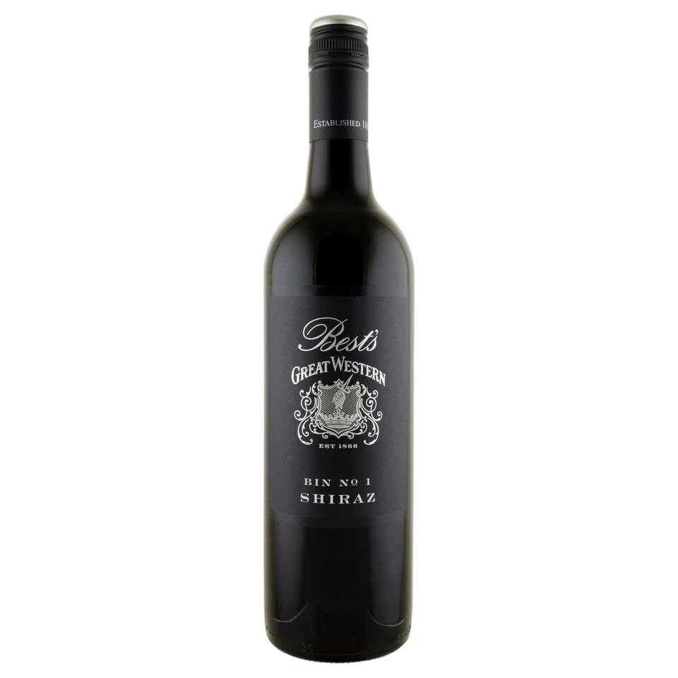 A bottle of Bests Great Western Bin 1 Shiraz 2022 750ml Red Wine