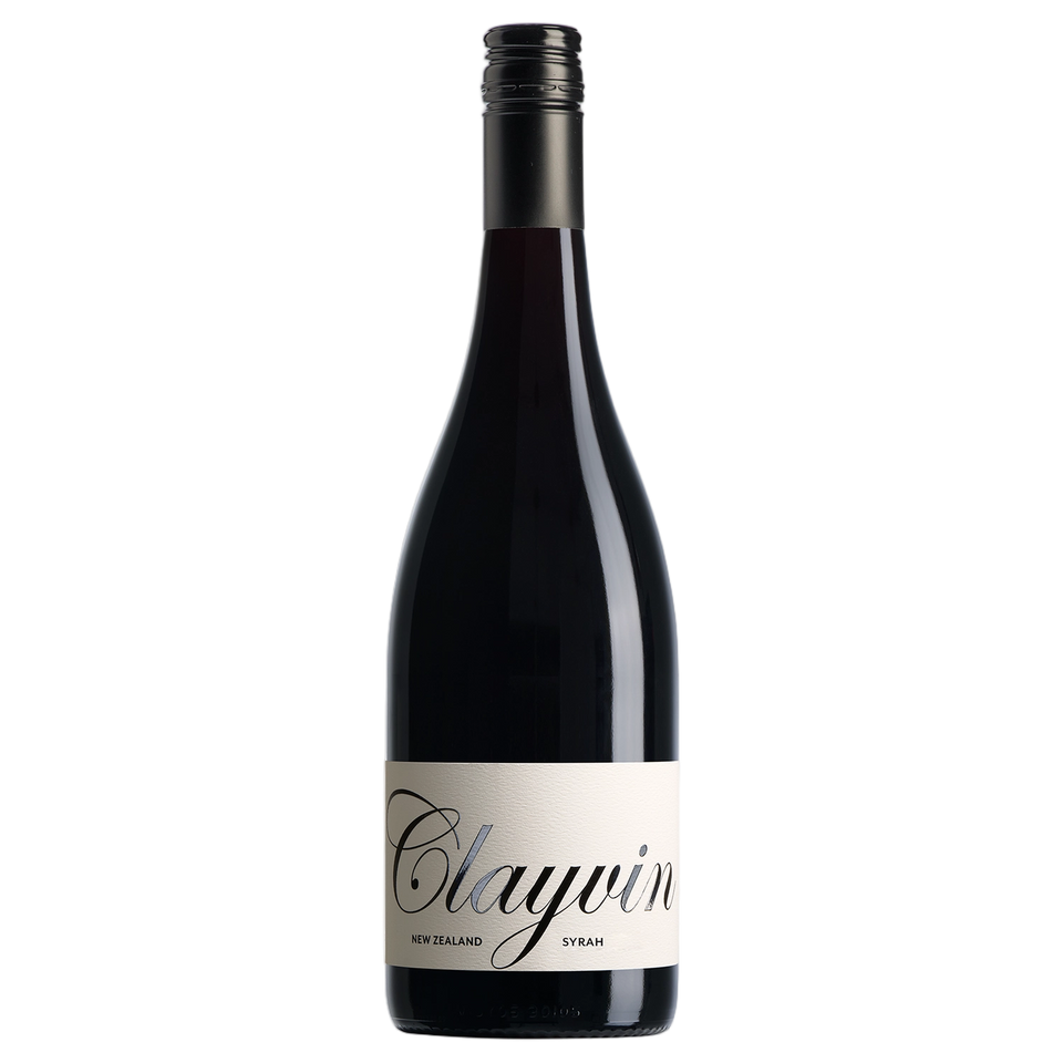 A bottle of Giesen Clayvin Marlborough Syrah 2023 750ml Red Wine