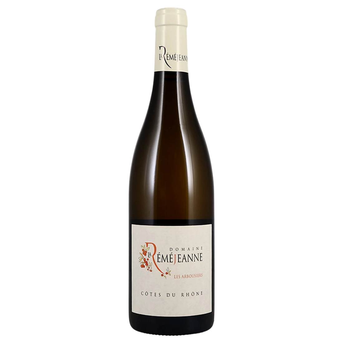 A bottle of Domaine la Remejeanne Cotes du Rhone Les Arbousiers Rouge 2024 750ml Red Wine