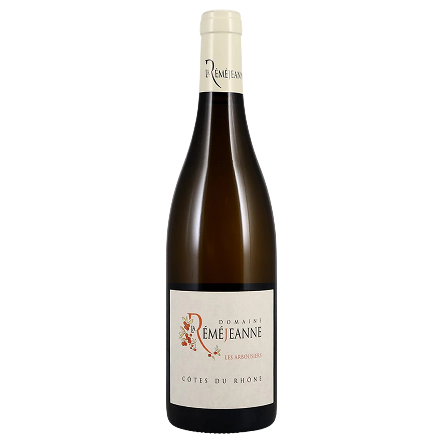 A bottle of Domaine la Remejeanne Cotes du Rhone Les Arbousiers Rouge 2024 750ml Red Wine