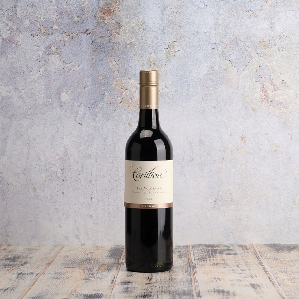 A bottle of Carillion “Volcanics” Cabernet Sauvignon 2013 750ml Red Wine