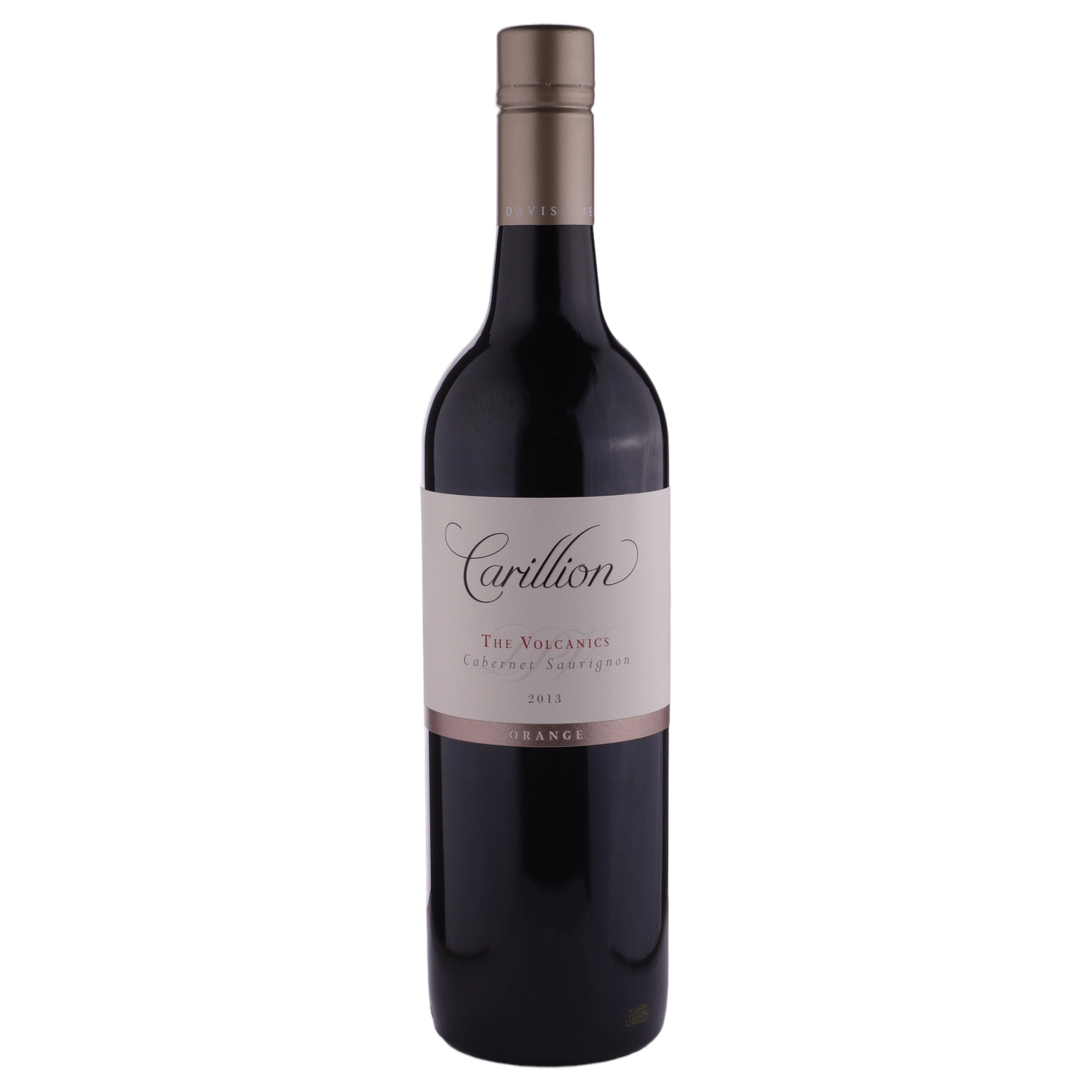 A bottle of Carillion “Volcanics” Cabernet Sauvignon 2013 750ml Red Wine