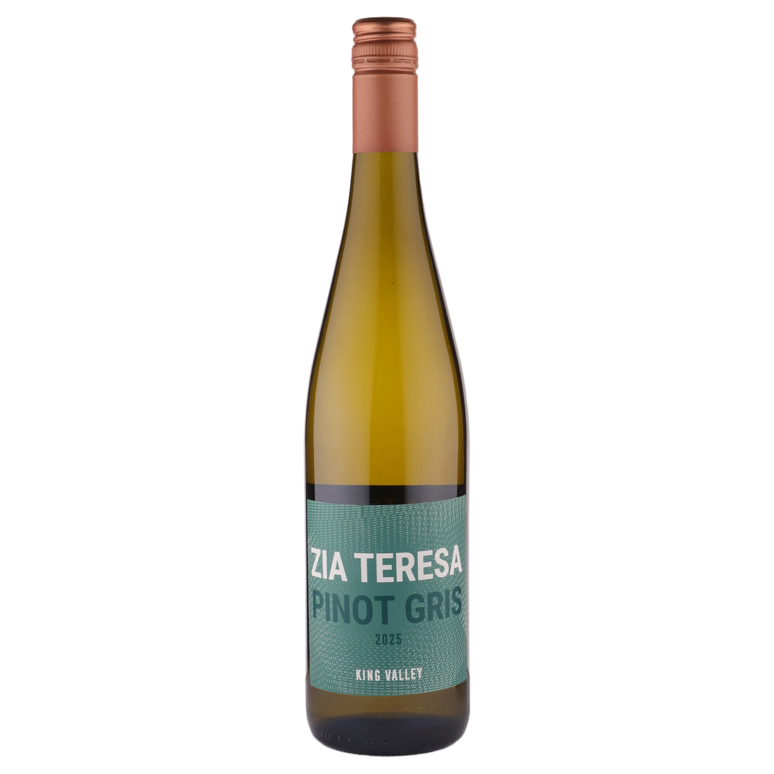 A bottle of Zia Teresa Pinot Gris 2025 750ml White Wine