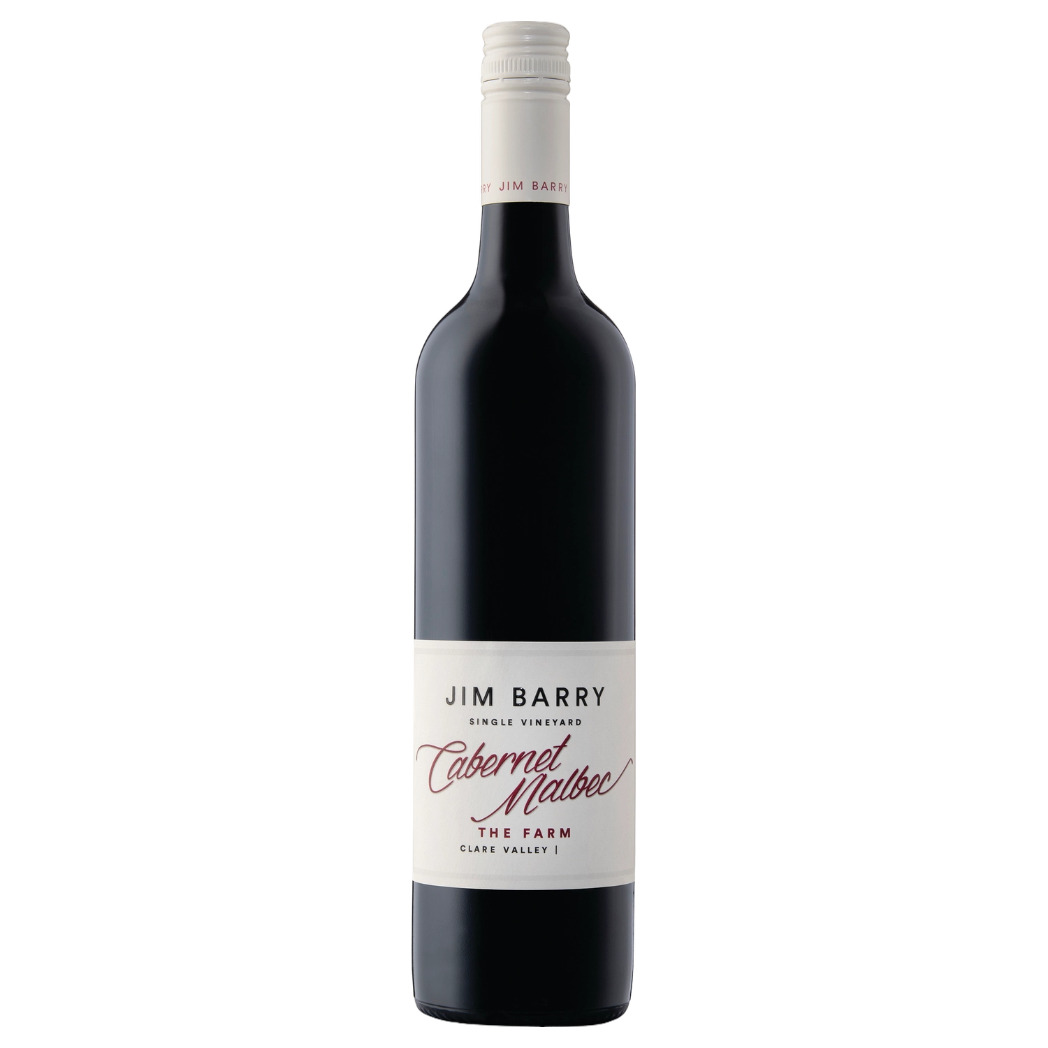 A bottle of Jim Barry Single Vineyard The Farm Cabernet Malbec 2021 750ml Red Wine