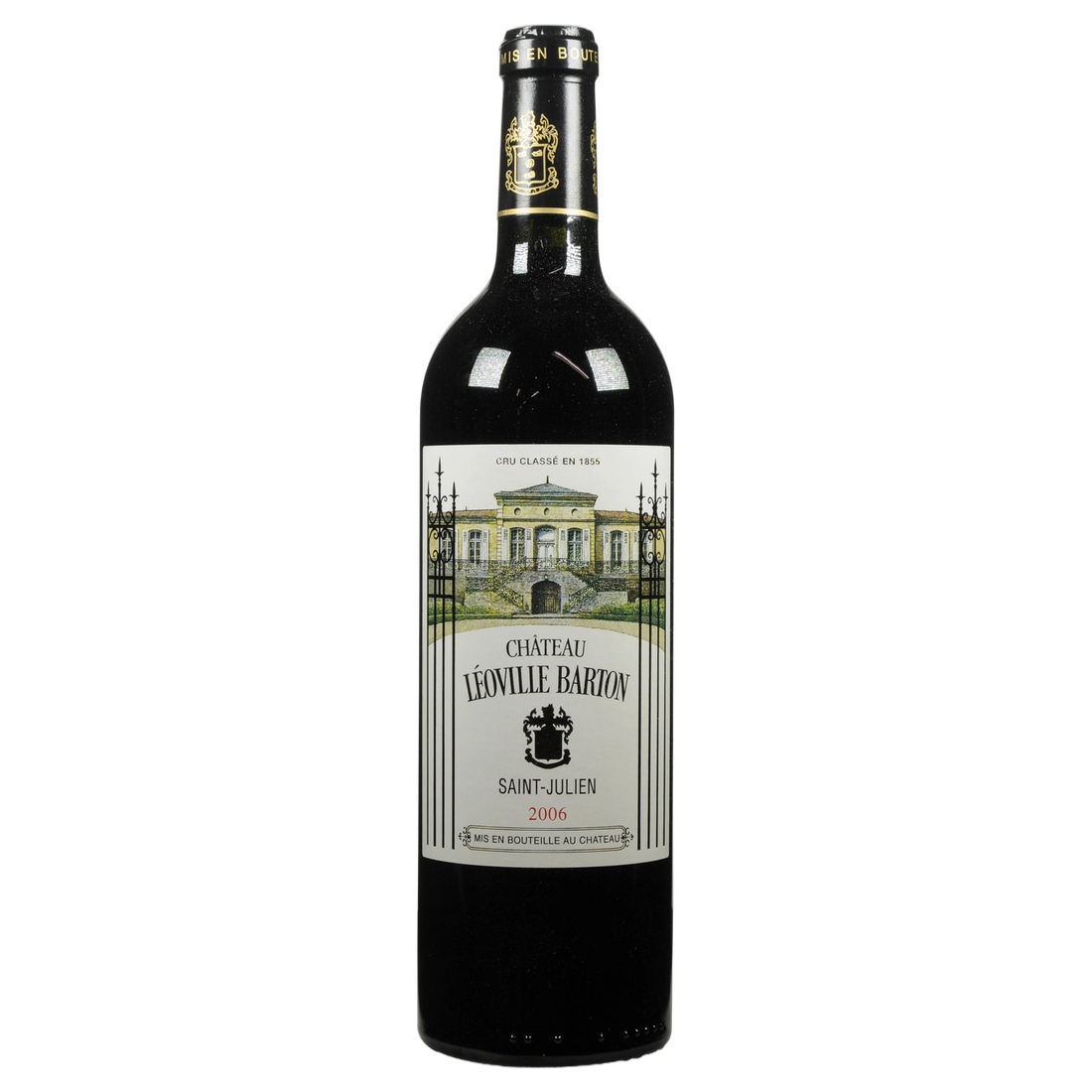 A bottle of Château Léoville Barton 3ème Grand Cru Classé en 1855 2006 750ml Red Wine