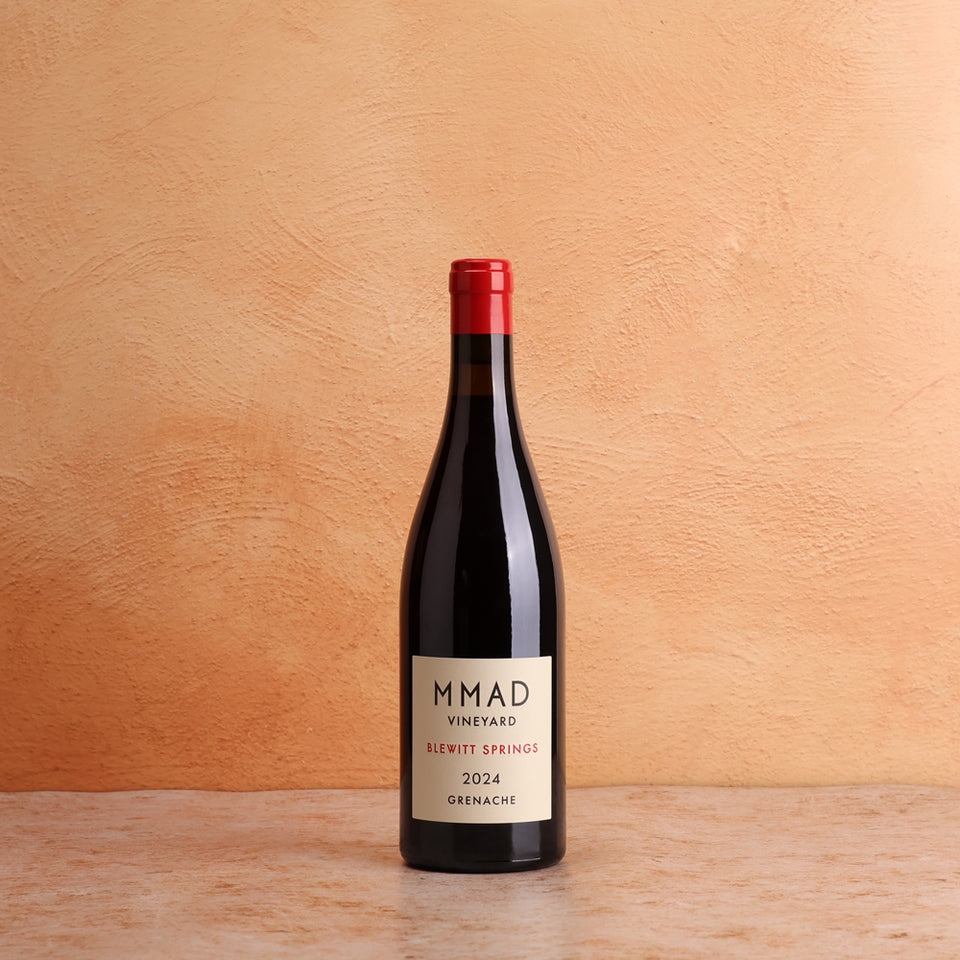 A bottle of MMAD Vineyard Grenache 2024 750ml Red Wine